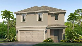 New construction Single-Family house 10632 Hidden Banks Gln, Parrish, FL 34219 plan Robie - image