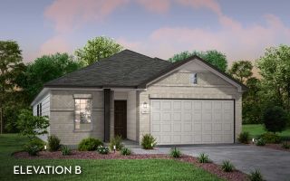 New construction Single-Family house 8430 Sharpies Canyon, San Antonio, TX 78222 Sabine- photo