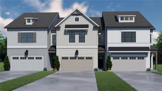 New construction Townhouse house 4162 Millstone Park Ln, Gainesville, GA 30504 plan Cheshire - image
