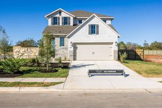 New construction Single-Family house 201 Menlo Bnd, Liberty Hill, TX 78642 2392W- photo