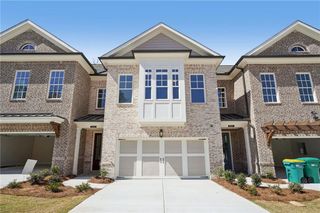 New construction Townhouse house 5695 Broad River Vw, Unit 444, Peachtree Corners, GA 30092 plan The Ellington - image