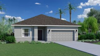 New construction house 2355 Selenia, Lake Alfred, FL 33850 plan Biscayne - image