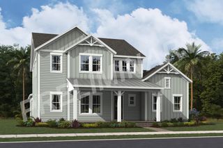 New construction house 7830 Sw Ann St, Palm City, FL 34990 plan Montauk - image