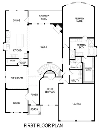 New construction Single-Family house 507 Burtin Dr, Haslet, TX 76052 plan Remington 2F (w/Media) - image