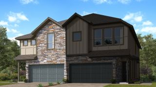 New construction Townhouse house 12611 Blue Catfish Ln, Cypress, TX 77433 plan Patton Il - image