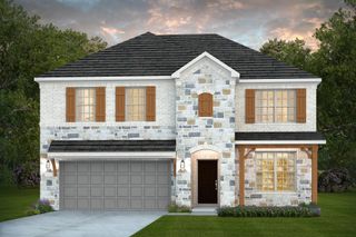 New construction house 1408 Hallettsville, San Antonio, TX 78253 plan Caldwell - image