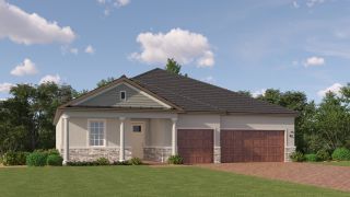 New construction Single-Family house 9120 Minnow Ray Dr, Land O' Lakes, FL 34638 plan Eventide II - image