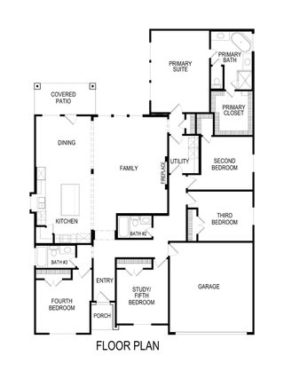 New construction Single-Family house 1280 Strait Ln, Burleson, TX 76028 plan Sonoma F - image