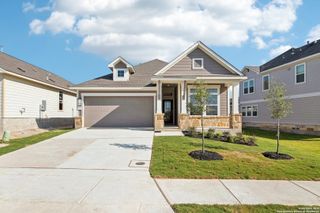 New construction Single-Family house 12137 Vine Blossom, Schertz, TX 78154 The Veracruz- photo