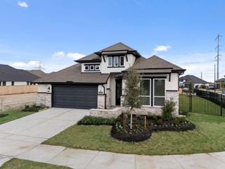 New construction Single-Family house 10710 Yellow Wild Indigo Ln, Cypress, TX 77433 plan Kempner - image
