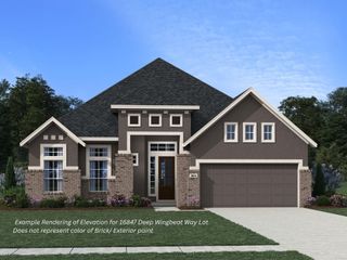 New construction Single-Family house 16847 Deep Wingbeat Wy, Magnolia, TX 77354 plan Marbella - image