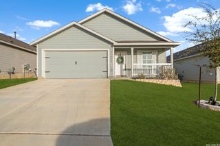 New construction Single-Family house 31848 Blackgum, Bulverde, TX 78163 plan Gannes - image
