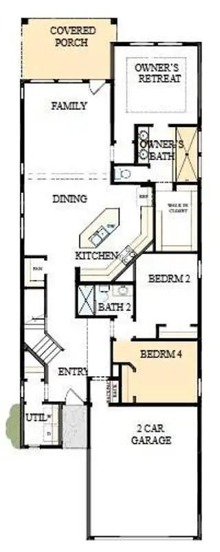New construction Single-Family house 8711 Mancos Valley Ct, Porter, TX 77365 plan The Galveston - image
