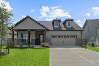 New construction Single-Family house 1214 Hidden Oaks Dr, Tomball, TX 77375 plan Promenade III - image