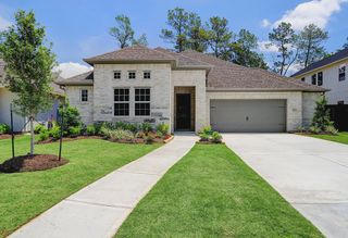 New construction Single-Family house 16227 Sheridan River Trl, Conroe, TX 77302 plan 4519 Elevation D - image