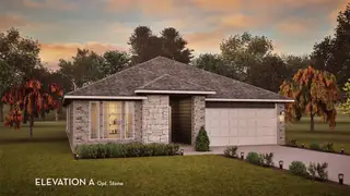 New construction Single-Family house 2806 Obsidian Dr, Rosharon, TX 77583 plan Creede - image
