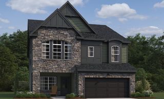 New construction house 1521 Immagene Wy, Fuquay Varina, NC 27526 plan Alexis - image