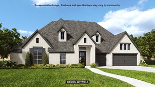 New construction Single-Family house 1040 Conastoga Ct, Driftwood, TX 78619 plan 4411W - image