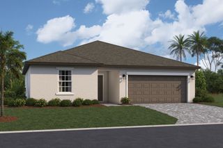 New construction Single-Family house 329 Lakeside Hideaway Ln, Lehigh Acres, FL 33936 plan Antigua - image