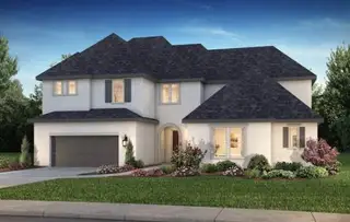 New construction Single-Family house 5215 Deer Valley Ct, Manvel, TX 77578 plan 6060 Elevation B - image