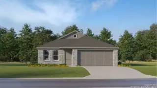 New construction Single-Family house 163 Juanita Wy, Fredericksburg, TX 78624 plan Newlin - image
