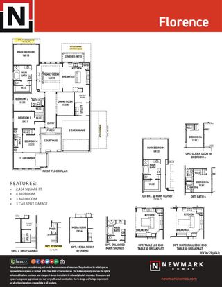New construction Single-Family house 8725 Antelope Canyon Wy, Iowa Colony, TX 77578 plan Florence - image