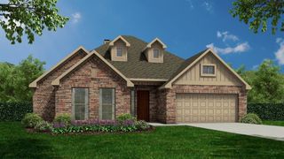 New construction Single-Family house 10919 Amador Peak Drive, Iowa Colony, TX 77583 The Andover- photo