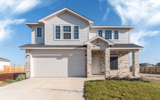 New construction Single-Family house 5223 Olene Flts, Von Ormy, TX 78073 plan Lavaca - image