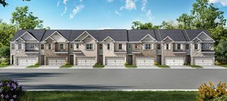 New construction Townhouse house 6653 Parsons St, Flowery Branch, GA 30542 plan Salisbury - image