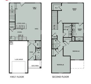New construction Townhouse house 149 Chastain Dr, Cartersville, GA 30120 plan The Rockford - image
