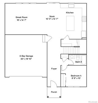 New construction Single-Family house 7865 Desert Wrangler Dr, Colorado Springs, CO 80908 plan Haven - image