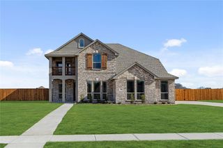 New construction  house 590 Crystal Lake Ln, Red Oak, TX 75154 plan Magnolia III Side Entry - image
