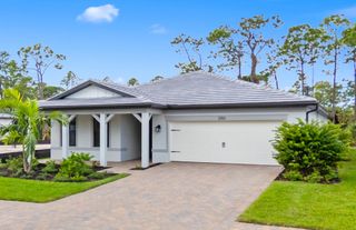 New construction house 2133 Sequoia Ct, Naples, FL 34120 plan Palmary - image