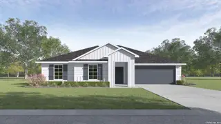 New construction Single-Family house 481 Kolbo Crossing Cv, Lockhart, TX 78644 plan The Dean - image