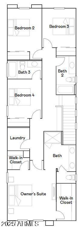 New construction Single-Family house 9814 W Verde Ln, Phoenix, AZ 85037 plan Windsor Plan 2020 - image
