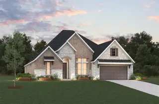 New construction Single-Family house 6415 Cherry Wick Dr, Manvel, TX 77578 plan Fredericksburg - image