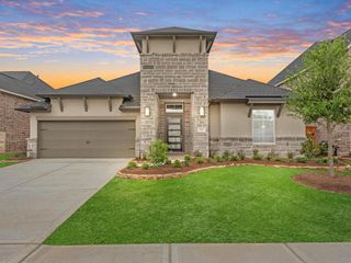 New construction Single-Family house 13814 Aventino Pointe Drive, Cypress, TX 77433 Bartlett- photo