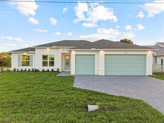 New construction  house 1220 Se 5Th Ter, Cape Coral, FL 33990 plan The Coral Haven - image