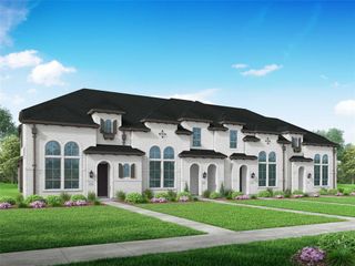 New construction Townhouse house 14512 Walsh Avenue, Aledo, TX 76008 Chatham Plan- photo