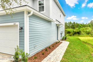 New construction Townhouse house 541 Brandon Lakes Dr, St. Augustine, FL 32092 plan Wingate - image