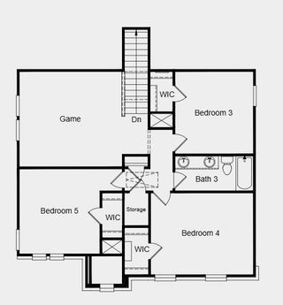 New construction house 18031 Horse Haven Ln, Hockley, TX 77447 plan Verbena II - image