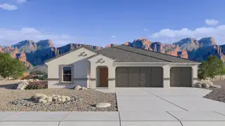 New construction Single-Family house 12761 E Bahia Ct, Florence, AZ 85132 plan Jerome - image