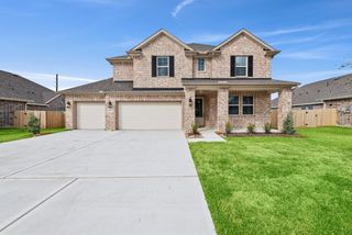 New construction Single-Family house 12115 Willow Way Ave, Mont Belvieu, TX 77535 plan Santa Fe - image