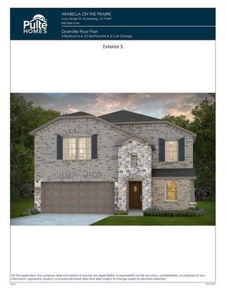 New construction Single-Family house 7106 Glennwick Grove Lane, Richmond, TX 77469 Dinero- photo