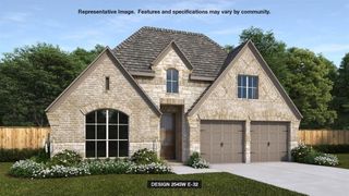 New construction Single-Family house 5831 Seagrass Drive, Manvel, TX 77578 Design 2545W- photo