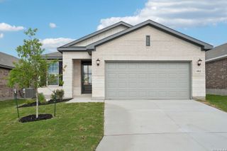 New construction house 9911 Briceway Gap, San Antonio, TX 78254 plan The San Saba (3015) - image