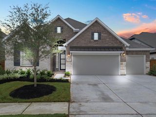 New construction Single-Family house 26315 Aurora Sky Road, Hockley, TX 77447 Hillcrest- photo