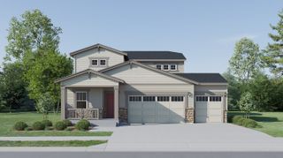 New construction Single-Family house 3500 Aspen Glen Lp, Elizabeth, CO 80107 plan Orchid - image