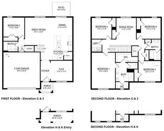 New construction  house 18146 Wheathouse Pl, Lakewood Ranch, FL 34211 plan Hayden Modern - image