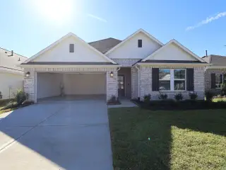 New construction Single-Family house 958 Garden Path Dr, Willis, TX 77378 plan Moscoso - Smart Series - image